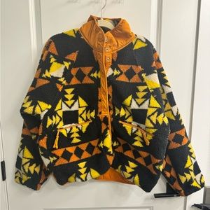 Printed Hit The Slopes jacket